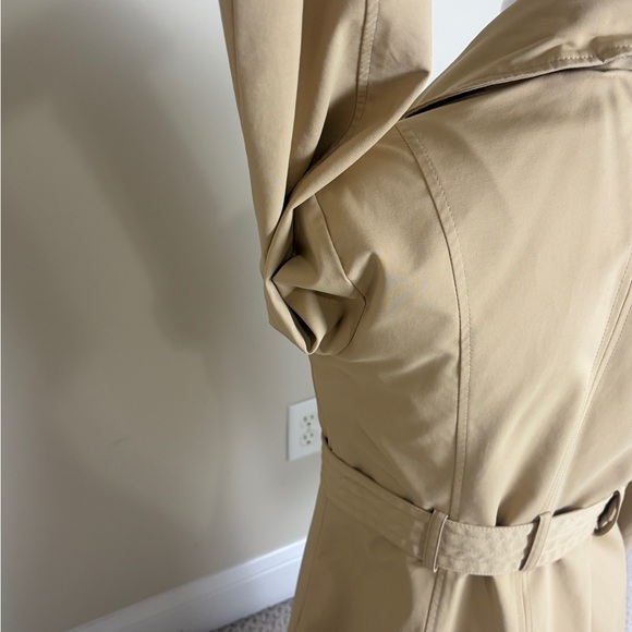 New York & Company Tan Double-Breasted Trench Coat - Picture 2 of 12